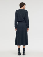100% Wool Sequins Women Sweater GOELIA