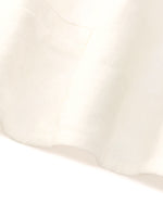 100% Linen Lapel Women V-Neck Vest GOELIA