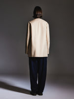 Loose Fit H-Line Zip-Up Unisex Mid-length Jacket GOELIA