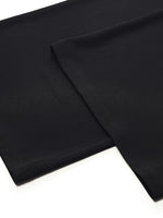 Acetate Crop T-shirt And Straight Pants Two-Piece Set GOELIA