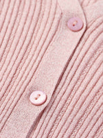 Tencel Wool Blend V-Neck Women Cardigan GOELIA