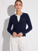 100% Wool Color Block Women Mock Layered Knit Top GOELIA