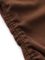 Acetate Tencel Blend Side Drawstring Women Knit Top GOELIA