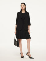 Triacetate Blend H-Line Women Blazer GOELIA