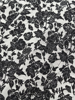 Rose Jacquard Pleated Women Mamianqun With Bottomed Skirt GOELIA