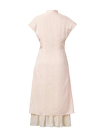 Jacquard Patchwork Women Qipao Maxi Dress GOELIA