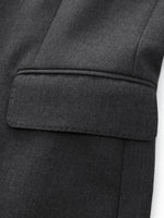 Mock-Layered Slim Fit Women Tailored Blazer GOELIA