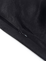 100% Acetate Elastic Waist Women A-Line Skirt GOELIA