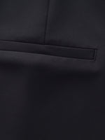 [Preview] Elastic Back Waist Women Tapered Cropped Pants GOELIA