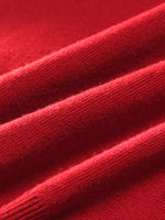 Knit Top And Velvet Pleated Skirt Two-Piece Set With Detachable Ribbon GOELIA