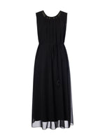 [Preview] 10MM Mulberry Silk Sleeveless Dress And 100% Acetate Sleeveless Dress Two-Piece Set GOELIA