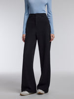 [Preview] Relaxed Straight Leg Women Knit Pants GOELIA