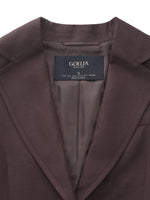Tencel Acetate Linen Blend Women Blazer GOELIA