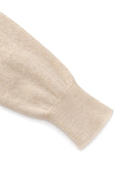 [Preview] 100% Cashmere Seamless Women Hooded Zip-Up Cardigan GOELIA