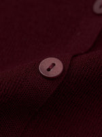 [Preview] Lyocell Blend V-Neck Women Cardigan With Ribbon GOELIA