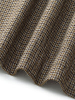 Plaid Notched Collar Women Blazer GOELIA