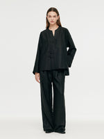 18 Momme Xiang Yun Silk Diagonal Placket Women Jacket GOELIA