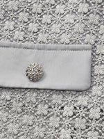 Embroidered Crop Jacket And High-Waisted Skirt Two-Piece Set GOELIA