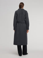 100% Wool Double-Faced Women Wrap Overcoat GOELIA