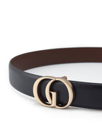 GO Letter Women Leather Belt Size Medium GOELIA