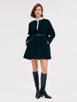 Tencel Woolen Wrapped Women Coat GOELIA