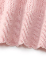 100% Cashmere Textured Women Sweater GOELIA