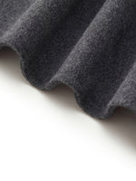 100% Wool Belted Women Overcoat GOELIA