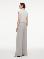 [Preview] Triacetate Blend Women Straight Leg Pants GOELIA