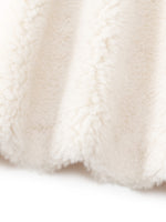 [Preview] 100% Shearling Wool Stand Collar Women Vest GOELIA
