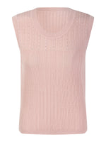 Lyocell Blend Rhinestone Women Knit Tank Top GOELIA