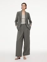 [Preview] Triacetate Blend Women Straight Leg Pants GOELIA