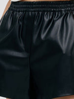 PU Leather Women Shorts GOELIA