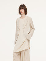 Loose Fit H-Line Round Neck Unisex Sweater GOELIA