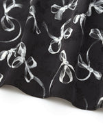 [Preview] Ribbon Print A-Line Women Skirt GOELIA