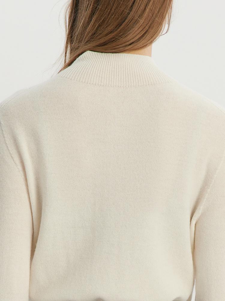 Seamless Soft Woolen Sweater GOELIA