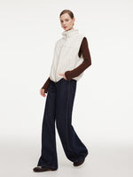 [Preview] Stand Collar Padded Women Zip-Up Vest GOELIA