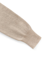 100% Cashmere Half-Zip Women Hooded Sweater GOELIA