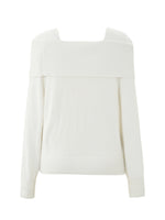 [Preview] Wool Bow Neck Women Sweater GOELIA