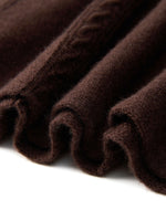 100% Merino Wool Women A-Line Skirt GOELIA