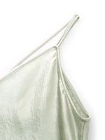 100% Acetate Women Slip Maxi Dress GOELIA