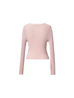 Tencel Wool Blend V-Neck Women Cardigan GOELIA