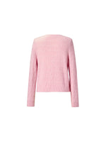 [Preview] Wool Blend Round Neck Women Cardigan GOELIA
