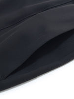 Four-Way Stretch Front Slit Women Micro-Flared Pants GOELIA
