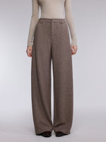 [Preview] Relaxed Straight Leg Women Knit Pants GOELIA