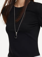 Ruffle Hem Long Sleeve Women Knit T-Shirt GOELIA