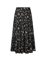 [Preview] Ribbon Print A-Line Women Skirt GOELIA