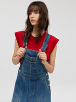 Denim Straight Full-Length Women Overalls GOELIA