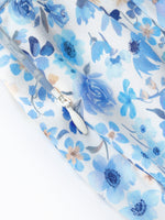 19MM Mulberry Silk Floral Print Skirt GOELIA