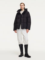 Loose Unisex Hooded Goose Down Jacket GOELIA