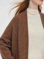 Wool Yak Blend Unisex Long Cardigan GOELIA